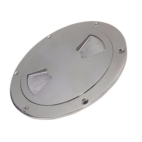 6 Marine Screw Out Deck Plate Inspection Hatch 316 Stainless Steel