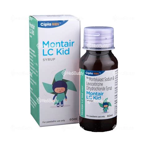 montair lc kid syrup price  side effects    medibuddy