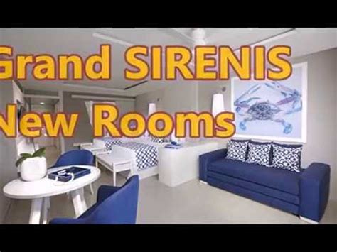 renovated rooms @ Grand Sirenis Riviera Maya, Mayan Beach - YouTube