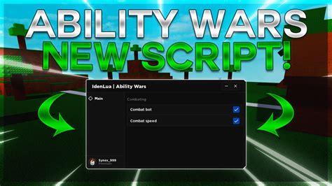 Ability Wars Script Gui Showcase Pastebin Roblox