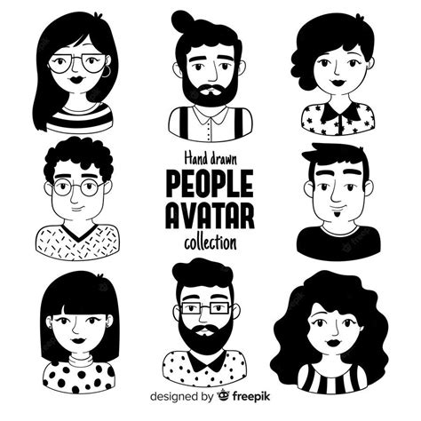 Premium Vector Cartoon People Avatar Collection Artofit