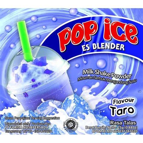 Jual Pop Ice Taro Shopee Indonesia