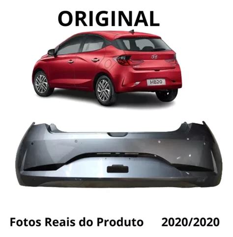 Parachoque Traseiro Hb20 Hatch 2020 2021 2022 Original 24