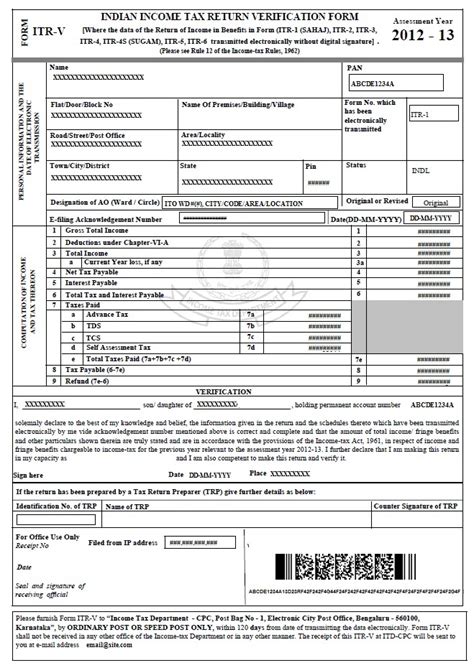 Income Tax For Individual In India E Filing Of Income Tax Return Itr