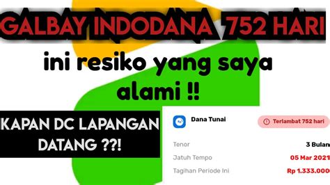 Resiko Gagal Bayar INDODANA 752 Hari Ini Resiko Yang Di Alami