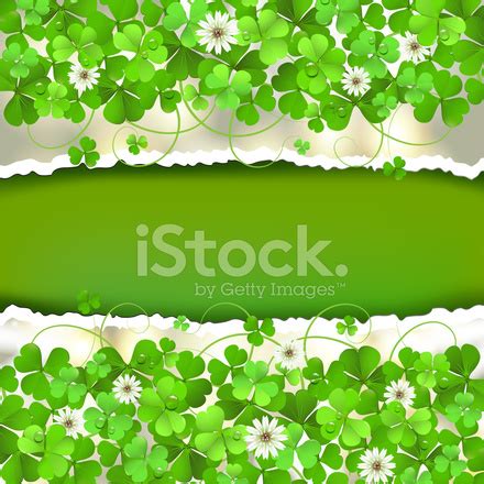 Green Background With Clover Stock Photo | Royalty-Free | FreeImages