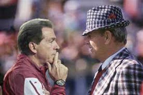 Who You Got Nick Saban Or Bear Bryant Page Sep Sitename Mike Farrell Sports