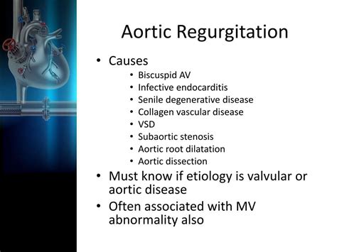 Ppt Aortic Regurgitation Powerpoint Presentation Free Download Id6984820