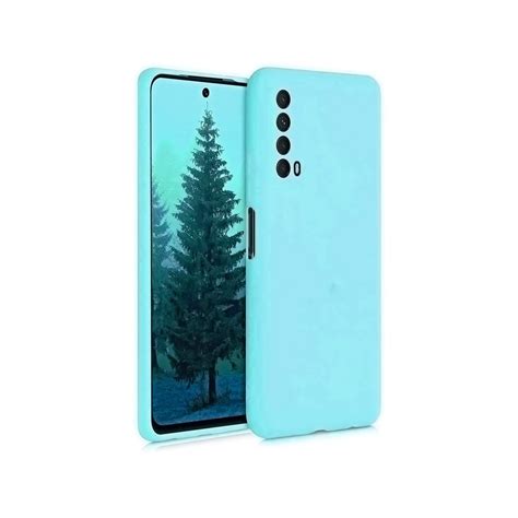 Capa Huawei P Smart 2021 Soft Silky Azul Claro Copertini