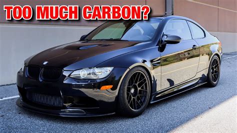 Carbon Fiber Looks So Good On The E92 M3 Youtube