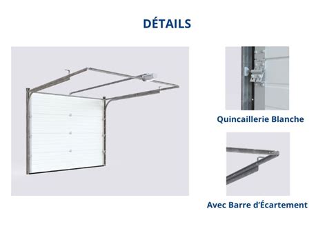 Porte Garage Sectionnelle Dimensions Classiques Artntraction Exclusive