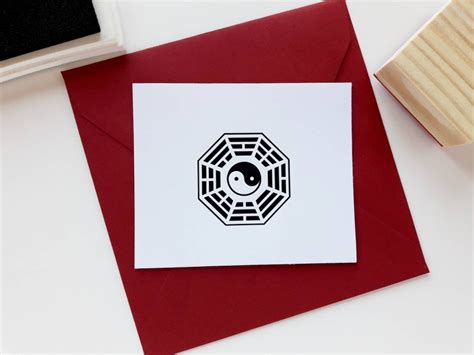 Bagua Stamp Feng Shui Tool Pa Kua Symbol Taoist Symbol Etsy