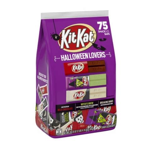 KIT KAT® Halloween Lovers Assorted Milk Chocolate and Creme Halloween, 75 pieces / 36.75 oz - Kroger