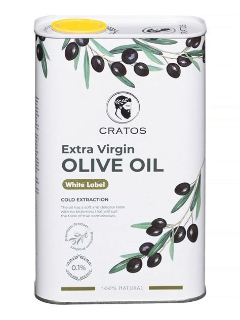 Оливковое масло Cratos Extra Virgin Olive Oil нерафинированное первого