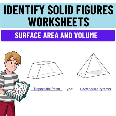 Surface Area And Volume Identify Solid Figures Worksheets Made By Teachers