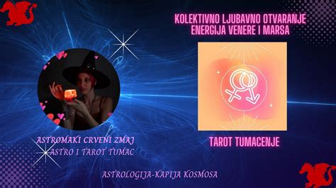 TAROT LJUBAVNO TUMAČENJE ENERGIJA VENERE I MARSA YouTube