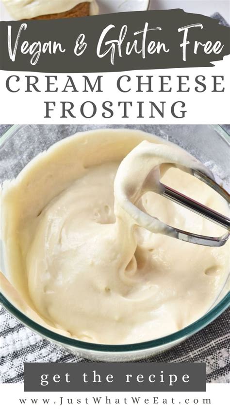 Gluten Free and Vegan Cream Cheese Frosting