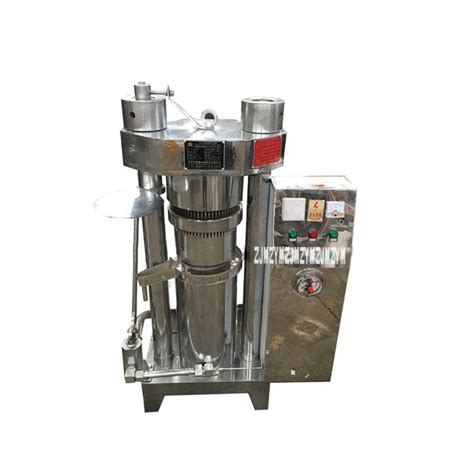 Kg H Automatic Heating Hydraulic Oil Press Machine Cocoa Beans Walnut