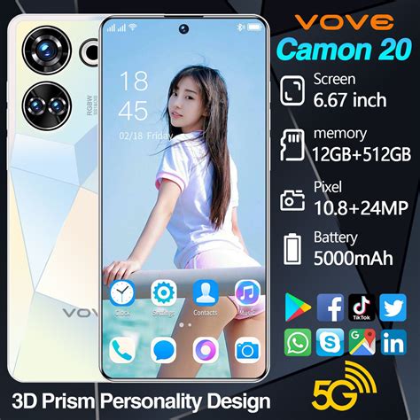 Смартфон Camon 20 абсолютно новый оригинальный мобильный телефон ...