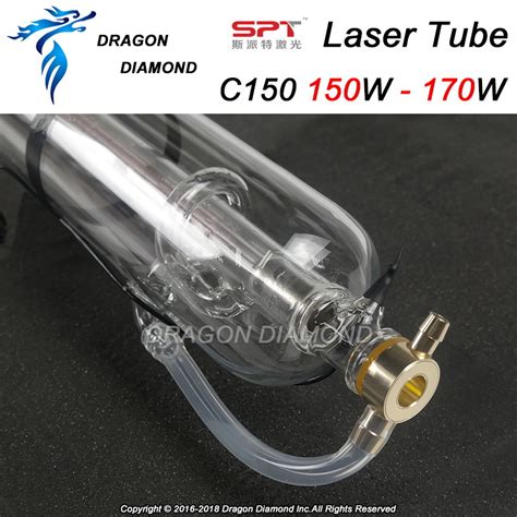 Spt 150W CO2 Laser Tube With L 1650mm D 80mm 10000hrs Span Life China