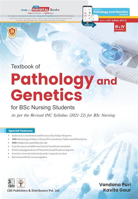 Buy Textbook Of Pathology And Genetics For BSc Nursing Students Book