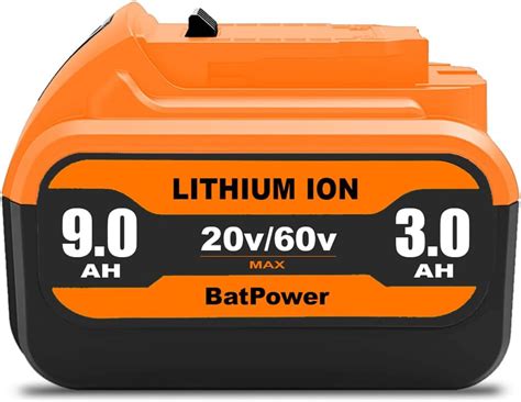 Amazon Batpower Ah V V Battery Dcb Replacement For Dewalt