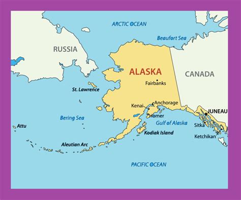 Printable Map Of Alaska With Cities And Towns City Subway Map Ruby