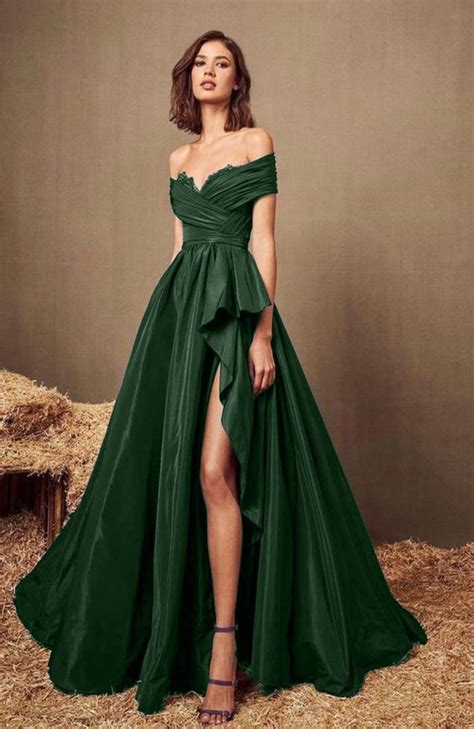 Pin By Claudia Verona Guerrero On VESTIDOS ELEGANTES LARGOS Green