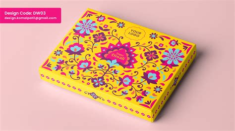 Diwali Box Packaging Templates Behance