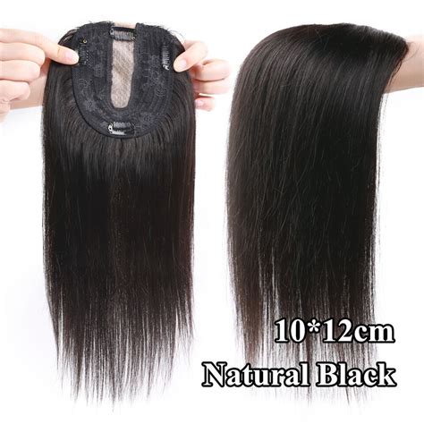 Indisch Clip In Remy Human Hair Topper Echthaar Toupet Haarteile