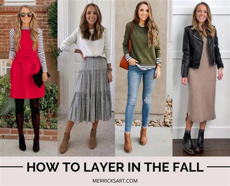 How To Layer In The Fall Merricks Art