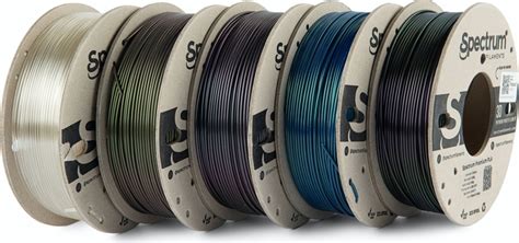 Spectrum Set Of 5 Premium PLA Essentials 3DJake