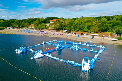 Paoay Lake Water Park: A Wipeout-Like Inflatable Island In Ilocos Norte