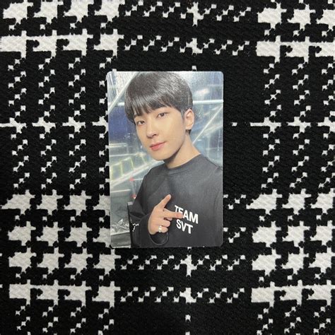 Seventeen Svt Caratland Wonwoo Selfie Trading Card Photocard