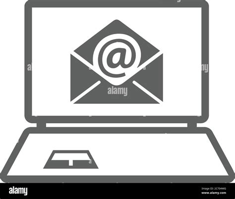 Inbox Email Icon Black And White Stock Photos And Images Alamy