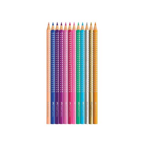 Crayons De Couleur Faber Castell SPARKLE