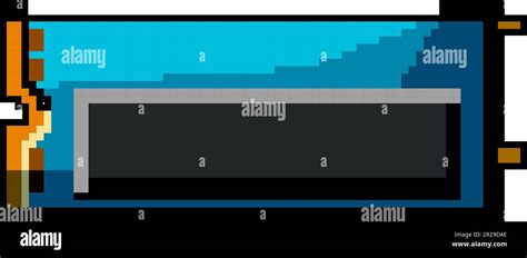 Technology Ssd Storage Game Pixel Art Vector Illustration Stock Vector Image And Art Alamy
