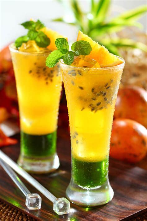 Passion Fruit Spritzer Recipe How To Make Passion Fruit Spritzer