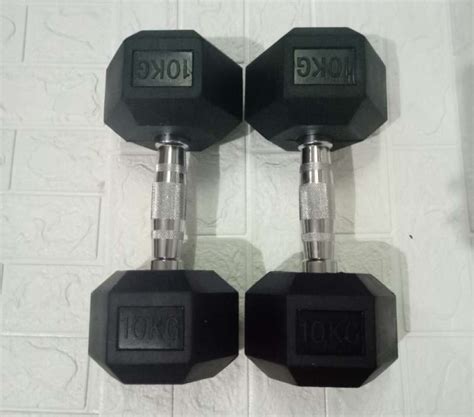 Jual Dumbell Dumble Barbel Hexagonal Kg Isi Kualitas Bagus