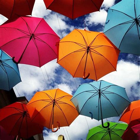 Lars Martin On Instagram Umbrellas In Agueda Nice And Colourful Sun