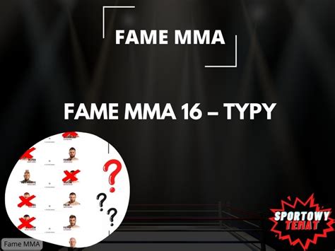 Fame Mma Typy Sportowy Temat