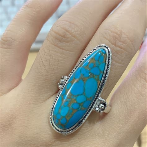 Bague De Promesse Vintage Incrust E De Pr Cieuses En Forme De Goutte D