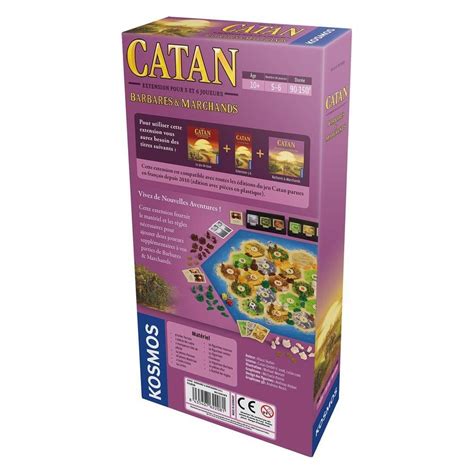 Catan Barbares Et Marchands Joueurs Extension Jeux De Soci T