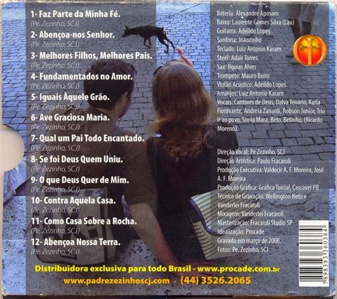 Discografia Padre Zezinho SCJ 2006 Canções que a Família escreveu