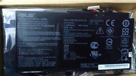 Acer B N Battery Battery Type Lithium Ion Capacity V Wh