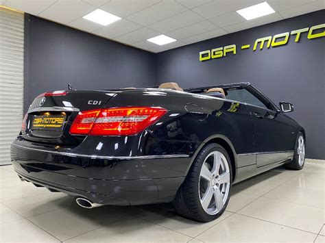 Mercedes Classe E Cabriolet Cdi Blueefficiency Dga Motors