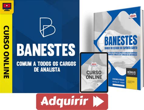 Apostila E Curso Concurso Banestes Analista Financeiro E