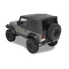 Rampage Products 68035 Complete Soft Top Kit With Tinted Windows For 76