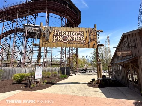 Forbidden Frontier on Adventure Island at Cedar Point | Theme Park Archive