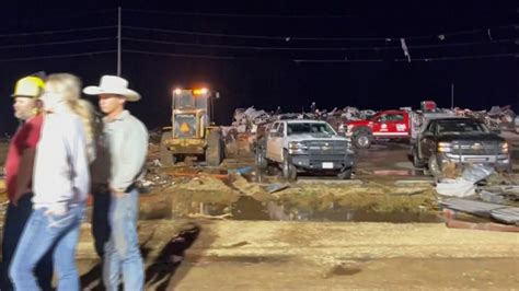 Deadly Tornadoes Hit Texas Again: At Least 4 Dead, 220,000 Without Power